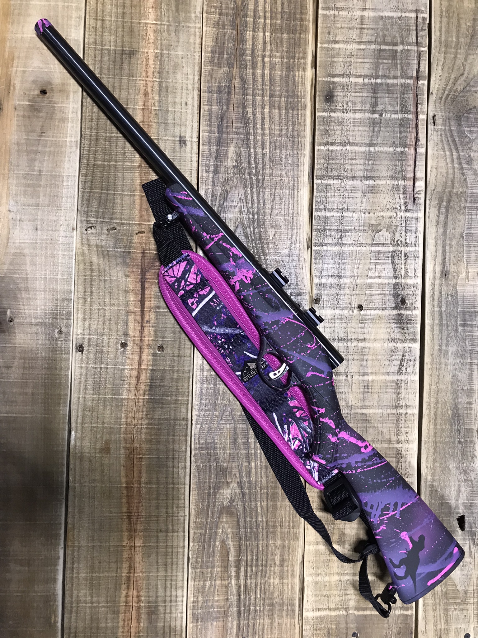 Pink And Purple Rifle