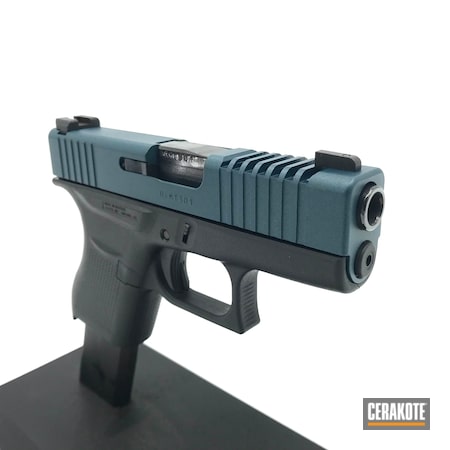 Powder Coating: 9mm,S.H.O.T,Blue Titanium H-185,Custom Glock