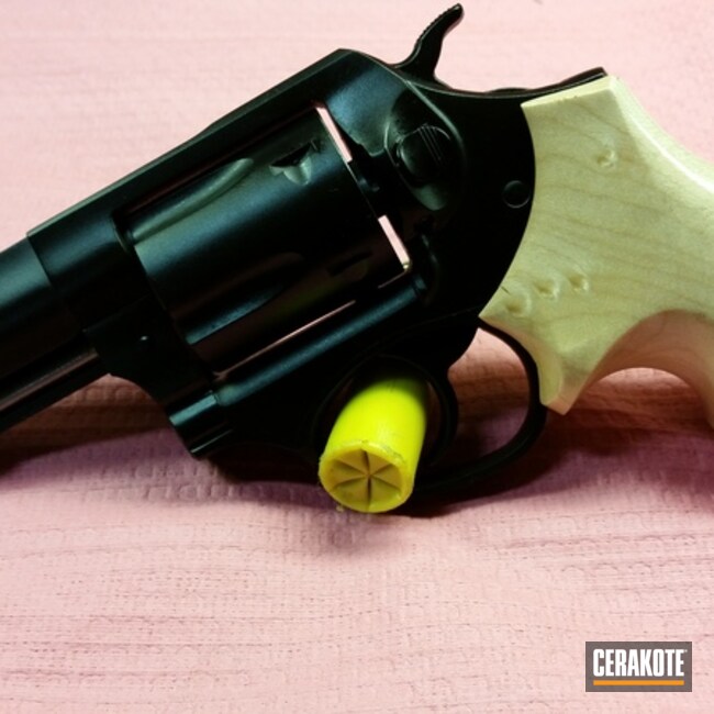 Ruger Sp 101 Revolver Cerakoted Using Graphite Black