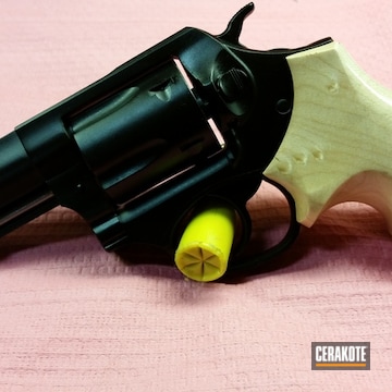 Ruger Sp 101 Revolver Cerakoted Using Graphite Black