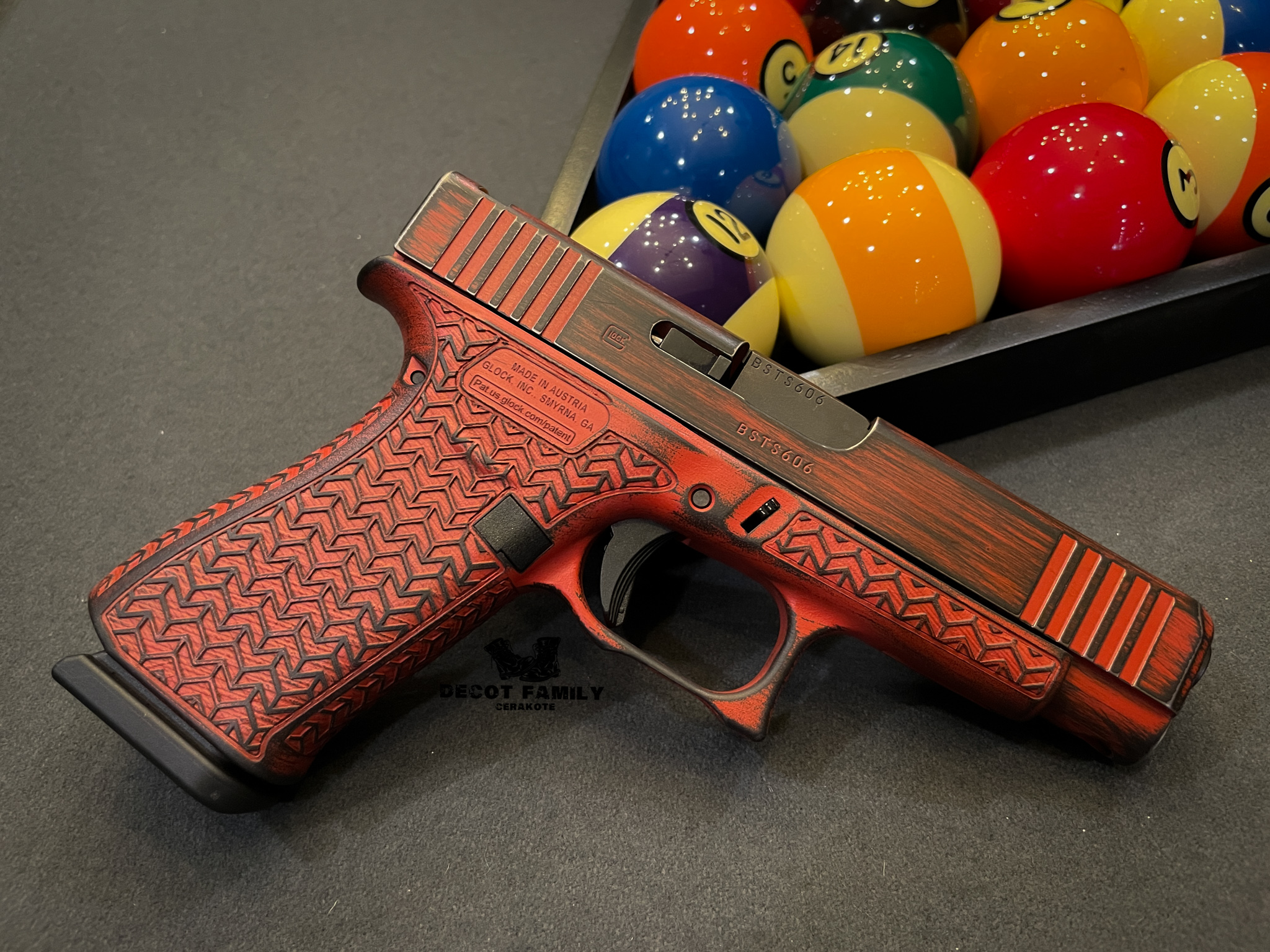 Glock 48 done in H-146 and H-216 | Cerakote