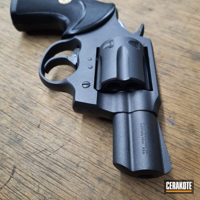 Cerakoted: S.H.O.T,Revolver,Colt,Tungsten H-237