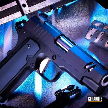 Powder Coating: Graphite Black H-146,Nighthawk Custom,S.H.O.T,Pistol,Tri Cut Carry