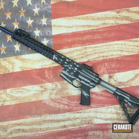 Powder Coating: NRA Blue H-171,AR Rifle,S.H.O.T,Armor Black H-190,American Flag,Stainless H-152