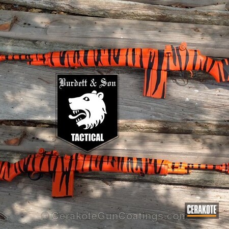 Powder Coating: Graphite Black H-146,Safety Orange H-243,Springfield Armory,Tactical Rifle