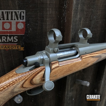 Powder Coating: BLACKOUT E-100,S.H.O.T,Remington,Rifle,Bolt Action Rifle,Sand E-150,Remington Model 7