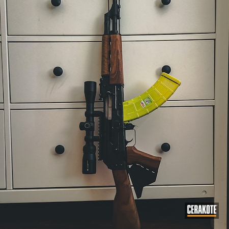 Powder Coating: AK,S.H.O.T,MagPul,Lemon Zest H-354,AK Rifle,Banana Clip,Green Mamba H-351,Banana,Banana Mag