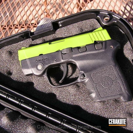 Powder Coating: Smith & Wesson,Zombie Green H-168,Handguns
