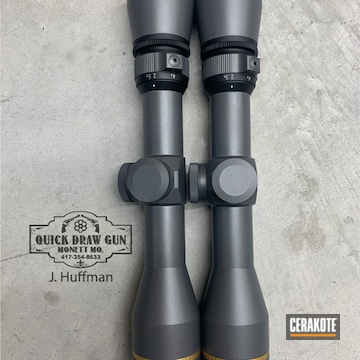 Springfield® Grey, High Gloss Armor Clear And Shimmer Aluminum Scopes