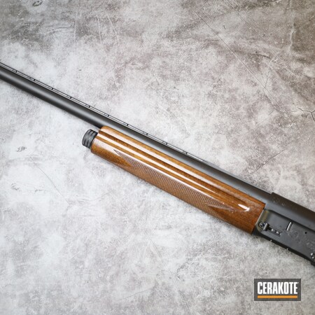 Powder Coating: Graphite Black H-146,Shotgun,S.H.O.T,Browning