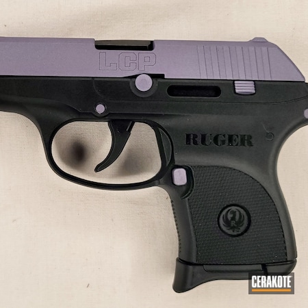 Powder Coating: CRUSHED ORCHID H-314,S.H.O.T,Pistol,Ruger LCP,Ruger