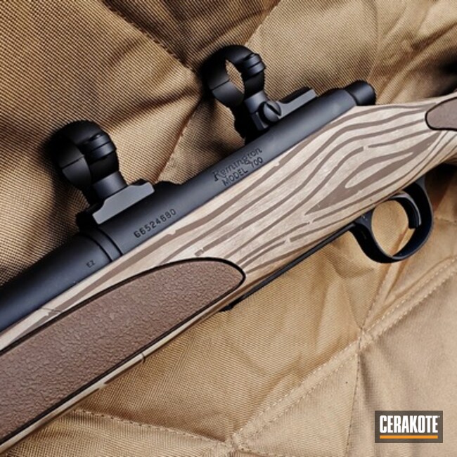 Woodgrain Remington 700 243win