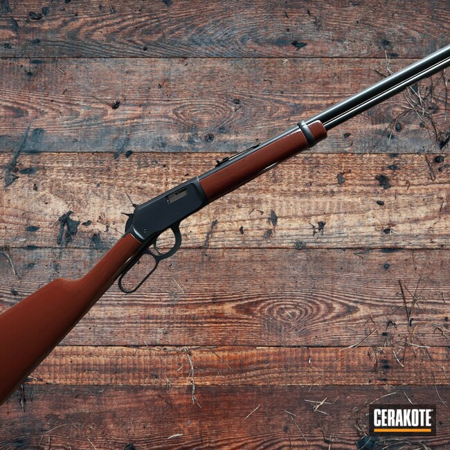 Cerakoted: S.H.O.T,Rifle,Winchester,SOCOM BLUE  H-245,Lever Action