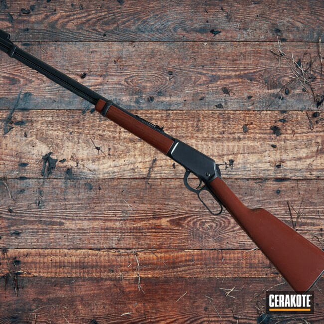 Cerakoted: S.H.O.T,Rifle,Winchester,SOCOM BLUE  H-245,Lever Action