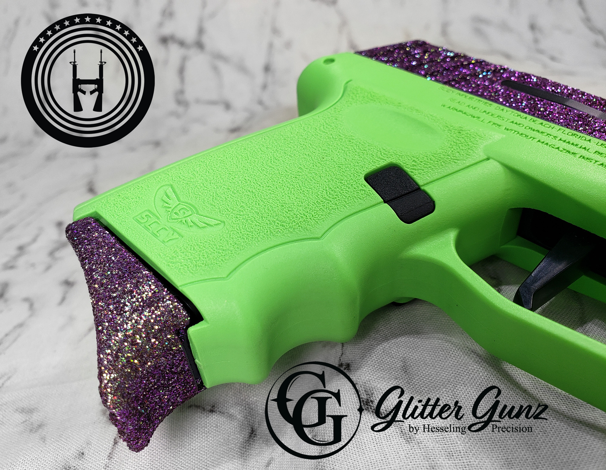 Black Rambo DVG-1 Coated in H-217 | Cerakote