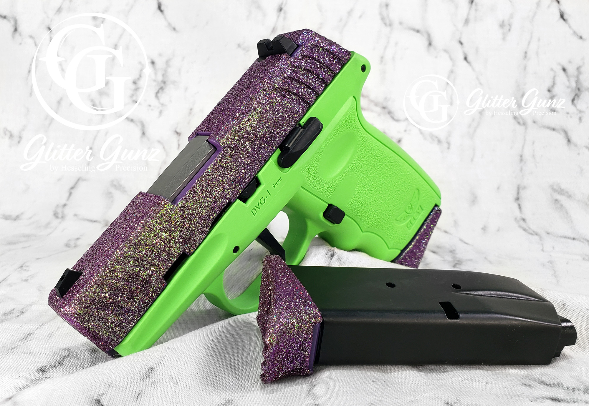 Black Rambo DVG-1 Coated in H-217 | Cerakote