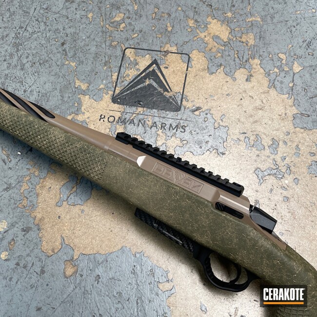 M17 Coyote Tan, Coyote Tan, Graphite Black, Sniper Green And Magpul® Flat Dark Earth Textured Bolt Action Rifle
