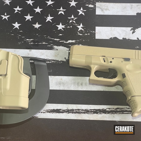 Powder Coating: Glock 26,S.H.O.T,DESERT SAND H-199,Pistol
