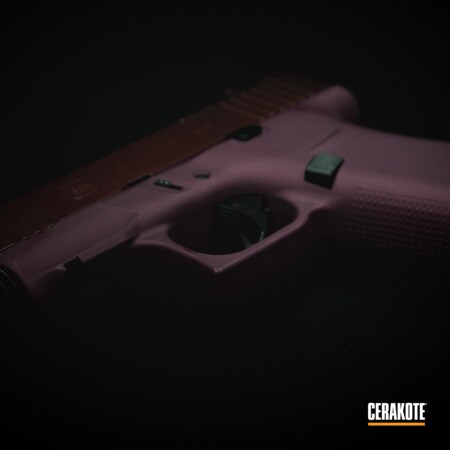 Powder Coating: Glock,S.H.O.T,Girls Gun,Cerakote FX BLAZE FX-101,Pistol,Armor Black H-190,Glock 43X,BLACK CHERRY H-319