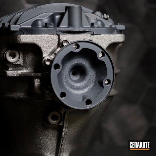 Cerakoted: Lexus,Gun Metal Grey C-219,Restoration,Automotive,rear differential,Sniper Grey C-239