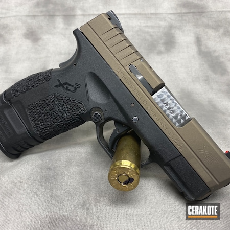 Powder Coating: Springfield XDS,SMOKED BRONZE H-359,S.H.O.T,Pistol,Springfield Armory