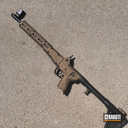 Powder Coating: 9mm,AR Rifle,S.H.O.T,Kel-Tec SUB-2000,Burnt Bronze H-148