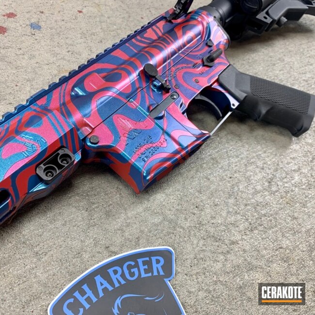 Call Of Duty Damascus With Color Shift Gun Candy