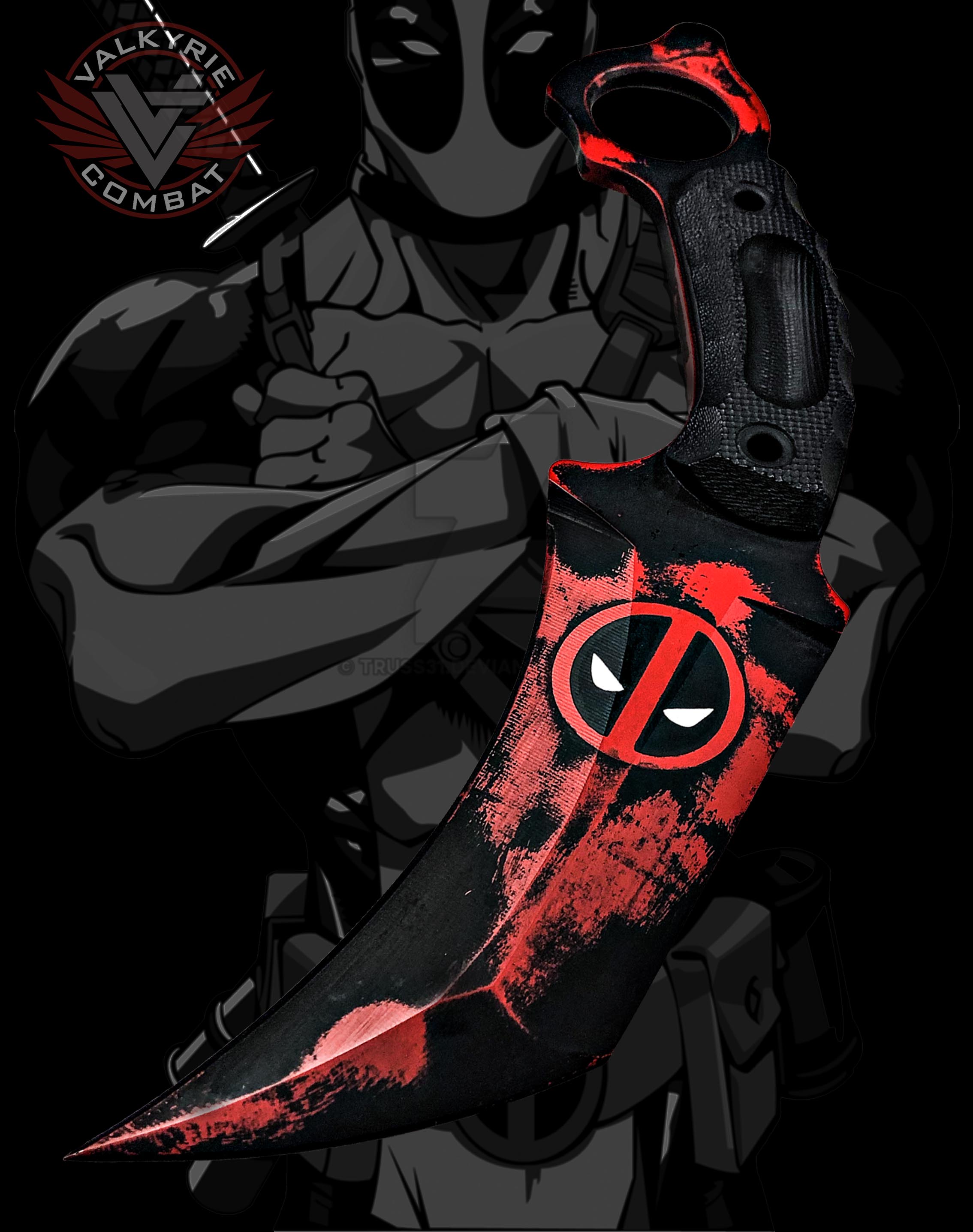 Deadpool Karambit | Cerakote