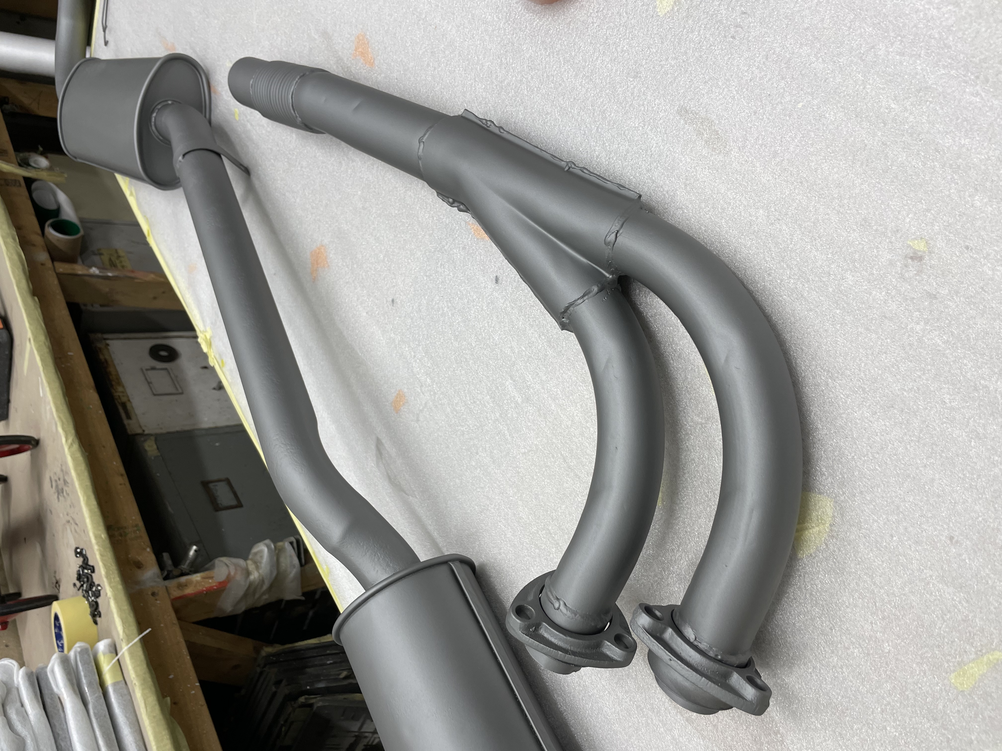 Mg exhaust | Cerakote