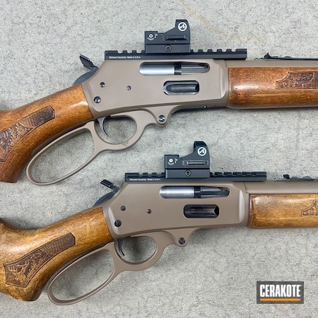 Powder Coating: Elite,M17 COYOTE TAN E-170,S.H.O.T,Glenfield,Tactical Rifle,Lever Action,Rifle