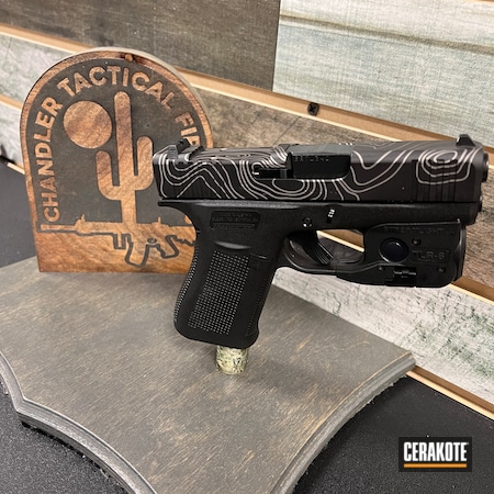 Powder Coating: Topographical Map,Graphite Black H-146,Glock,S.H.O.T,Topographical,Topo Camo,Glock 43X,Stainless H-152,Custom Glock,Topoflage