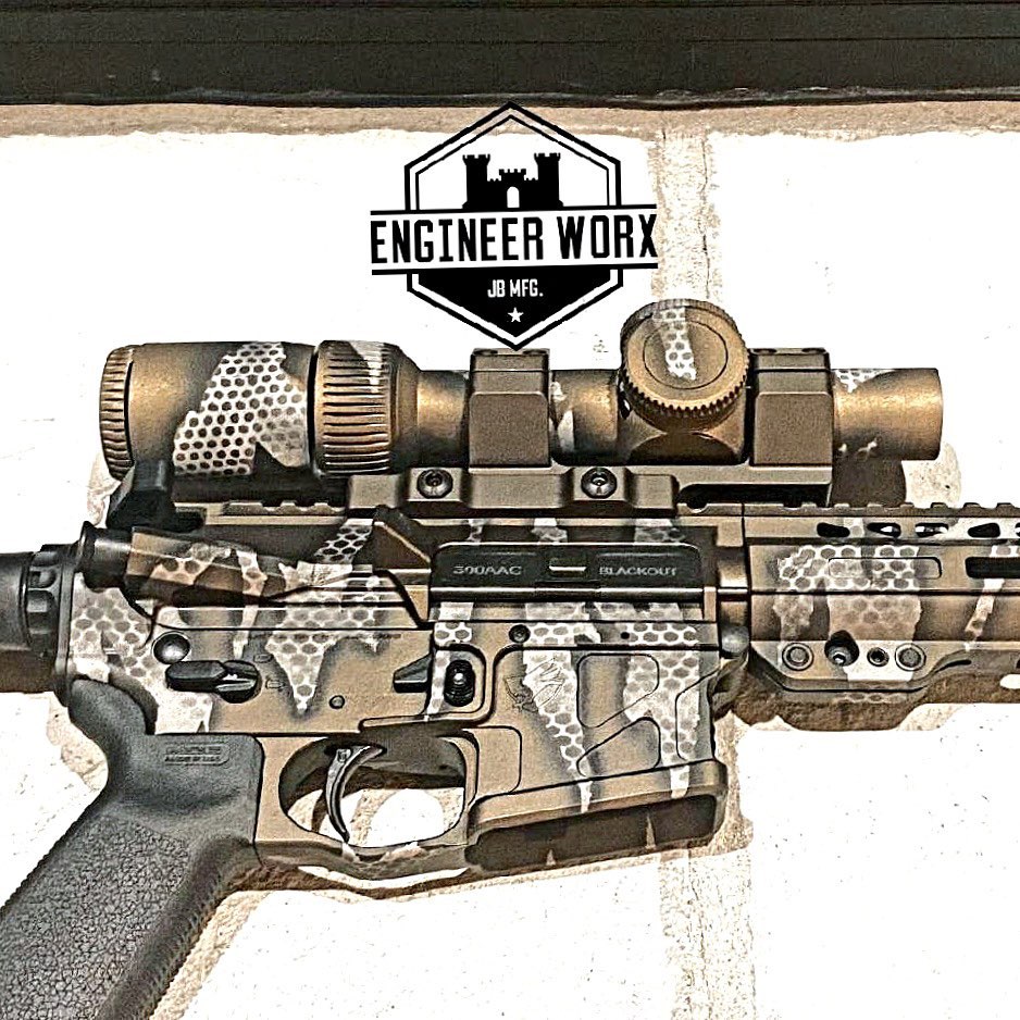 Unique Copperhead Pattern Copperhead pattern | Cerakote