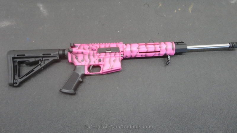 H-141 Prison Pink with H-146 Graphite Black by Quentin Nicks