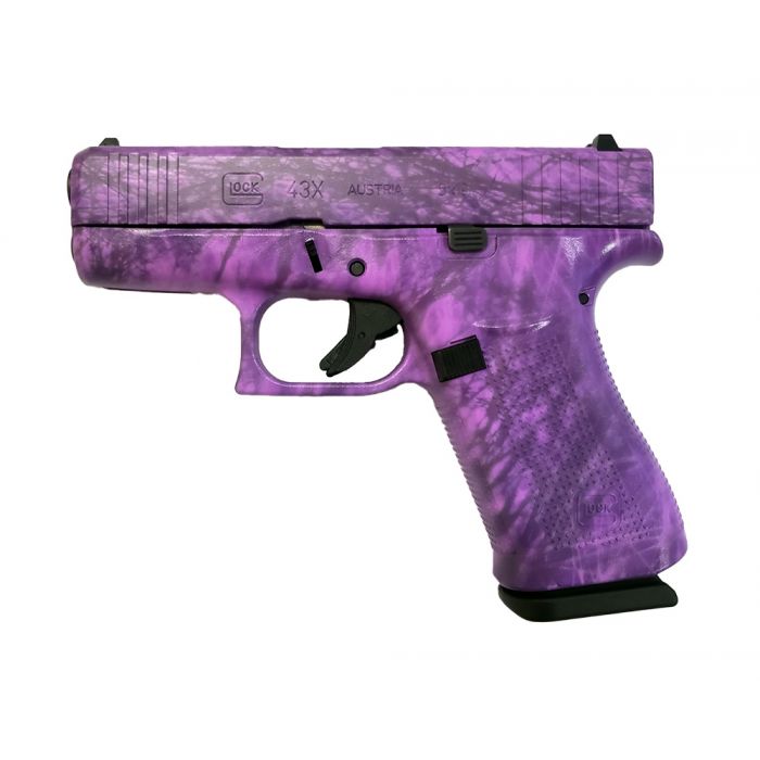 Cerakoted Mixed Purple Glock 43X | Cerakote