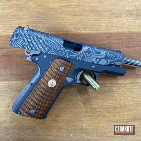 Powder Coating: S.H.O.T,Pistol,Colt 1911,Gun Metal Grey H-219,Sniper Grey H-234,Colt,Damascus