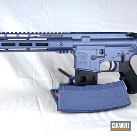 Powder Coating: KEL-TEC® NAVY BLUE H-127,AR,CRUSHED ORCHID H-314,AR Rifle,S.H.O.T,AR Pistol,AR-15