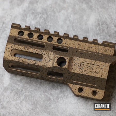 Powder Coating: Graphite Black H-146,S.H.O.T,Midwest Industry,AR-15,Burnt Bronze H-148,Midwest Industries Handguard,Handguard