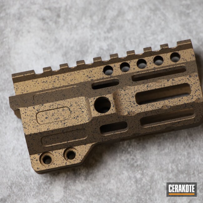 Cerakoted: S.H.O.T,Midwest Industries Handguard,Graphite Black H-146,Handguard,Burnt Bronze H-148,Midwest Industry,AR-15