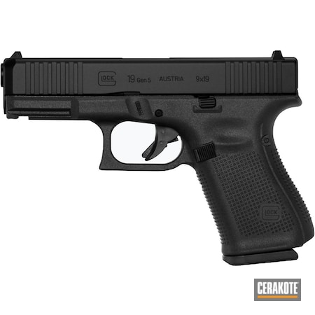 Powder Coating: S.H.O.T,Glock 19,Ice Blue H-356,Gun Metal Grey H-219,Pistol,MOSS E-210