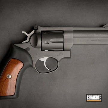 Cerakoted Revolver In H-237