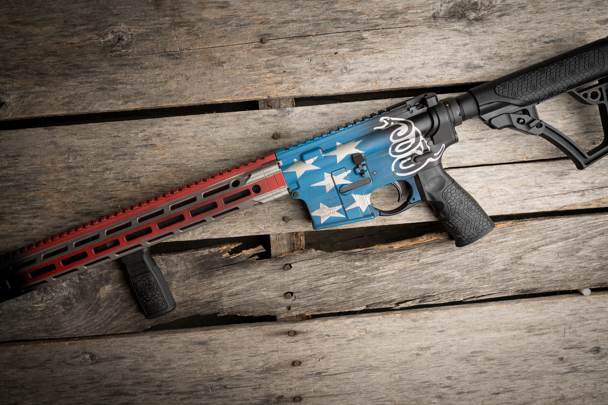 255 Rifel Rifle finished with H-220, H-255 and H-306 | Cerakote