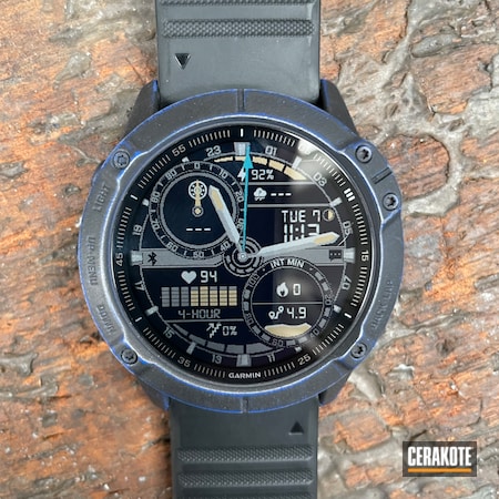 Powder Coating: Graphite Black C-102,BLUE FLAME C-158,Custom Watch,Watch,Watches