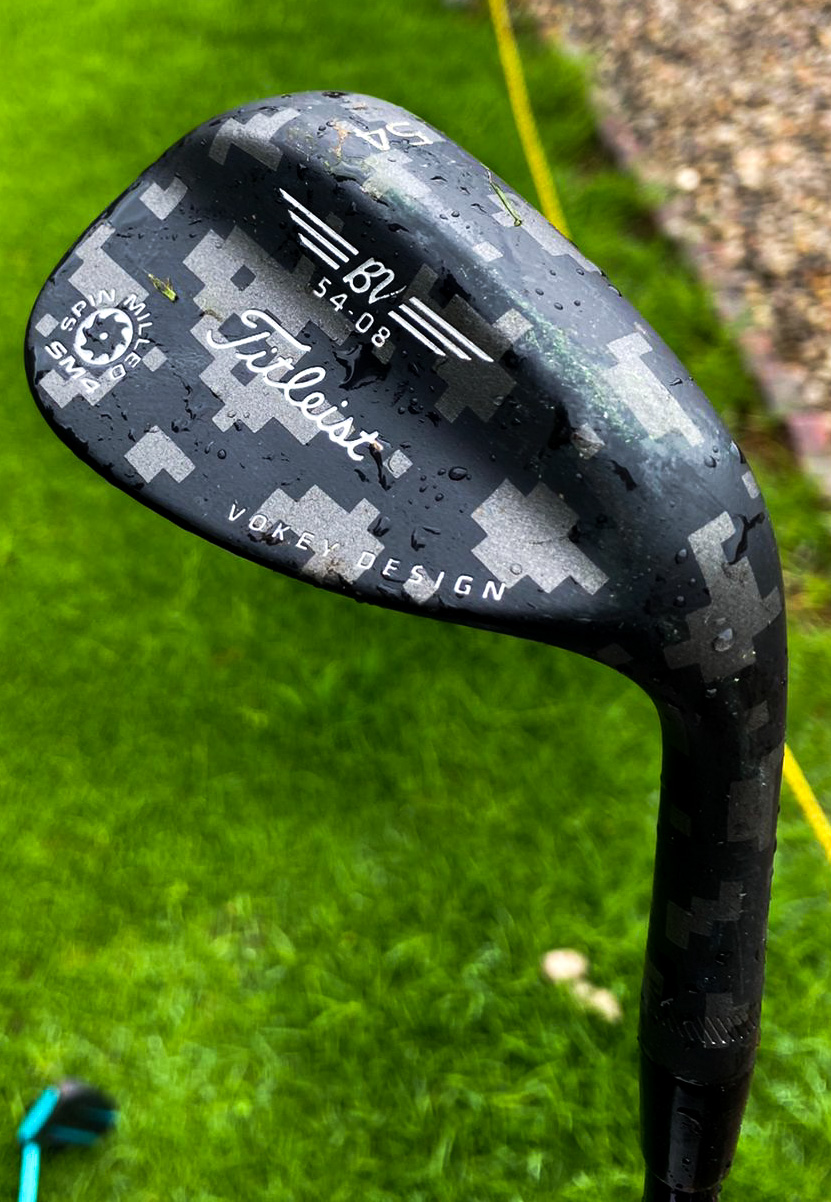Aztec Mamba Golf Clubs finished with Polar Blue, Graphite Black, Aztec Teal ...