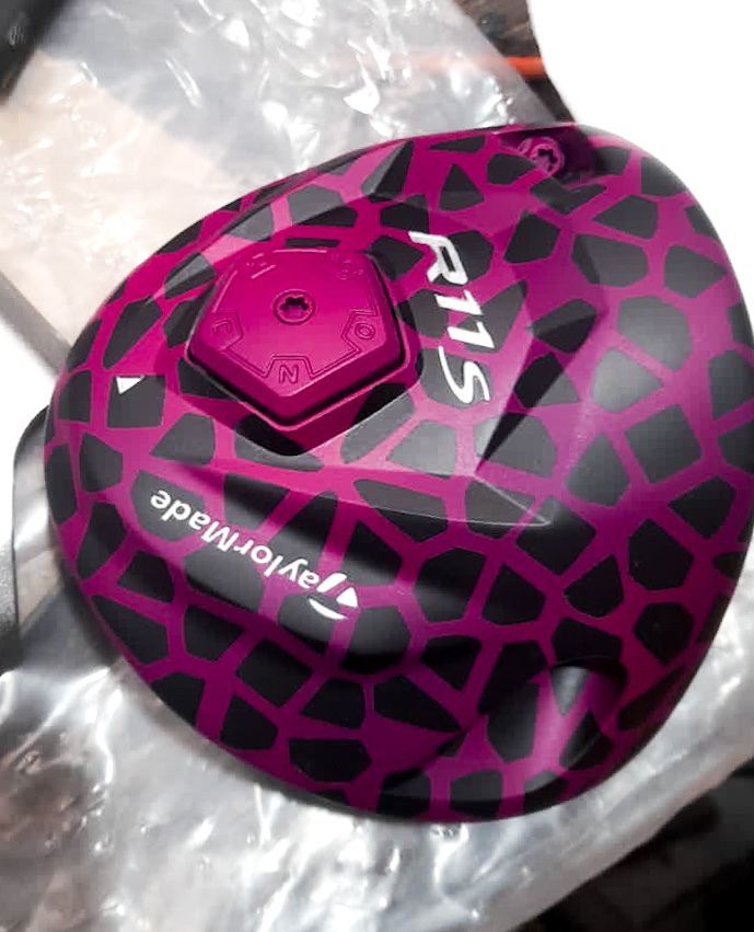 Aztec Mamba Golf Clubs finished with Polar Blue, Graphite Black, Aztec Teal ...