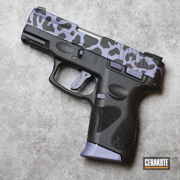 Cerakoted Armor Black And Crushed Orchid G2c