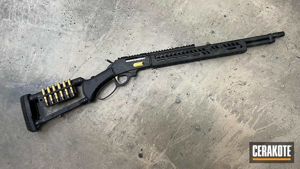 Marlin 3030 finished in a Sig™ Dark Grey, Graphite Black and O.D