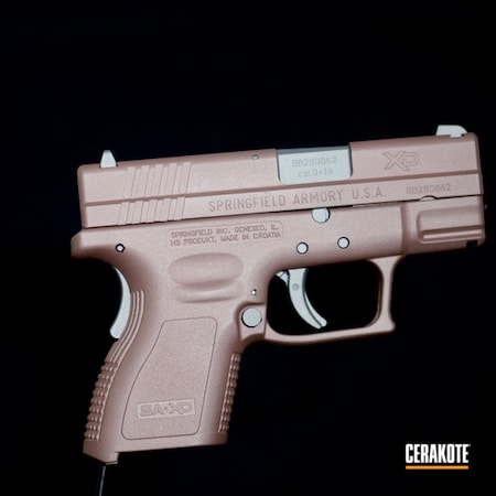 Powder Coating: ROSE GOLD H-327,S.H.O.T,Sprinfield Armory,Shimmer Aluminum H-158,Subcompact