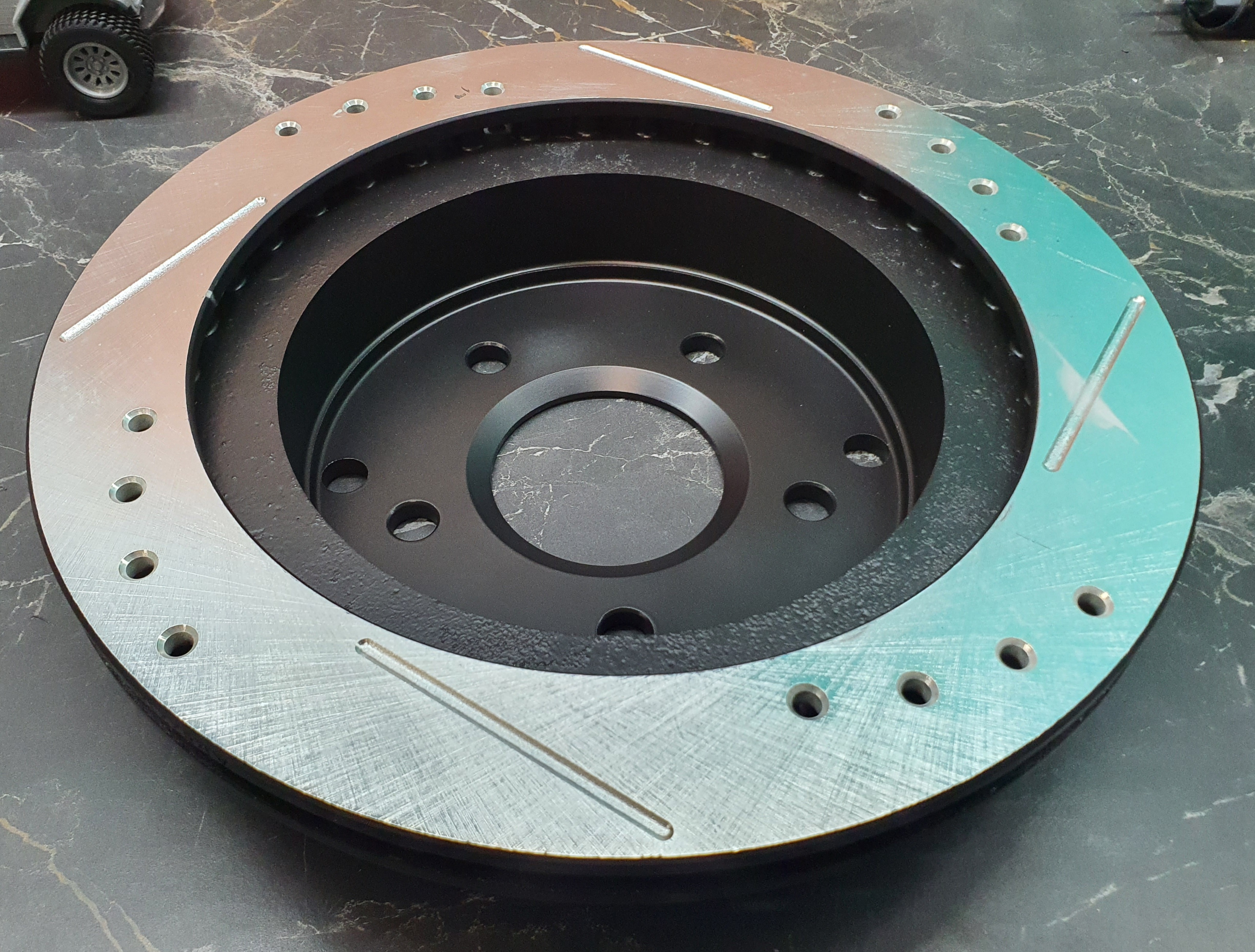 Powder Coating Brakes Rotor Brake Rotors using C-7300 | Cerakote