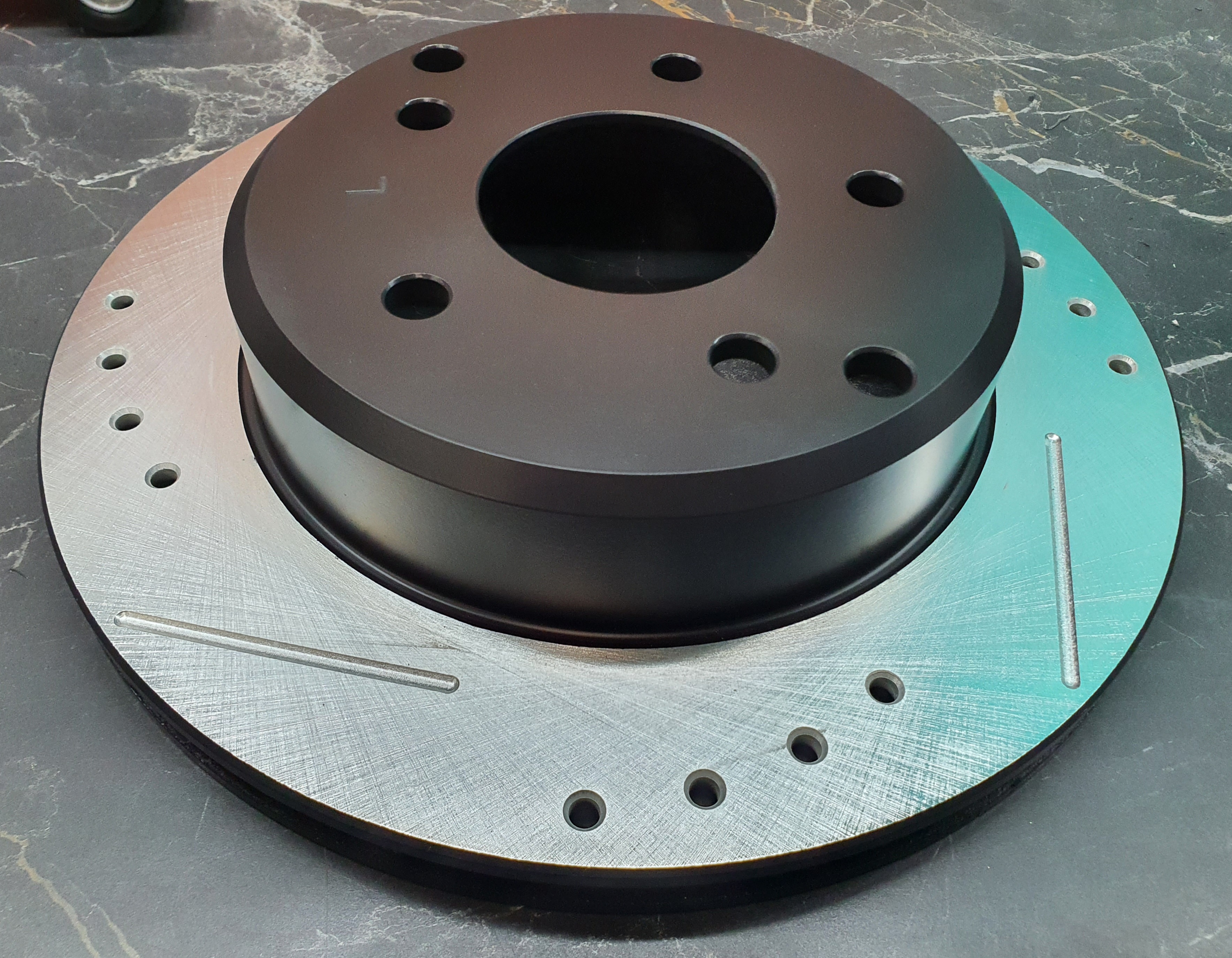 Powder Coating Brakes Rotor Brake Rotors using C-7300 | Cerakote