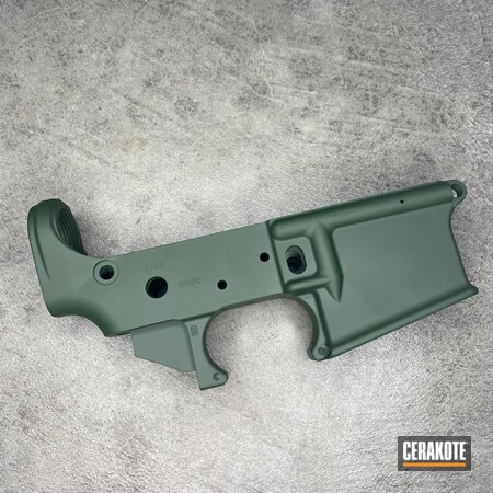 Powder Coating: S.H.O.T,JESSE JAMES EASTERN FRONT GREEN  H-400,AR-15,Lower